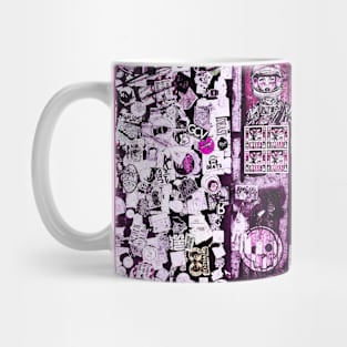 Pink Street Stickers NYC Mug